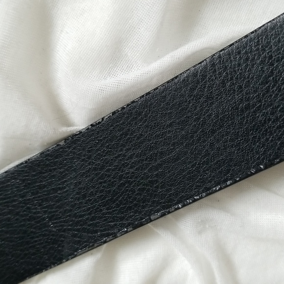 Calvin Klein Vintage Men's Belt / Black, metallic - Picture 14 of 16